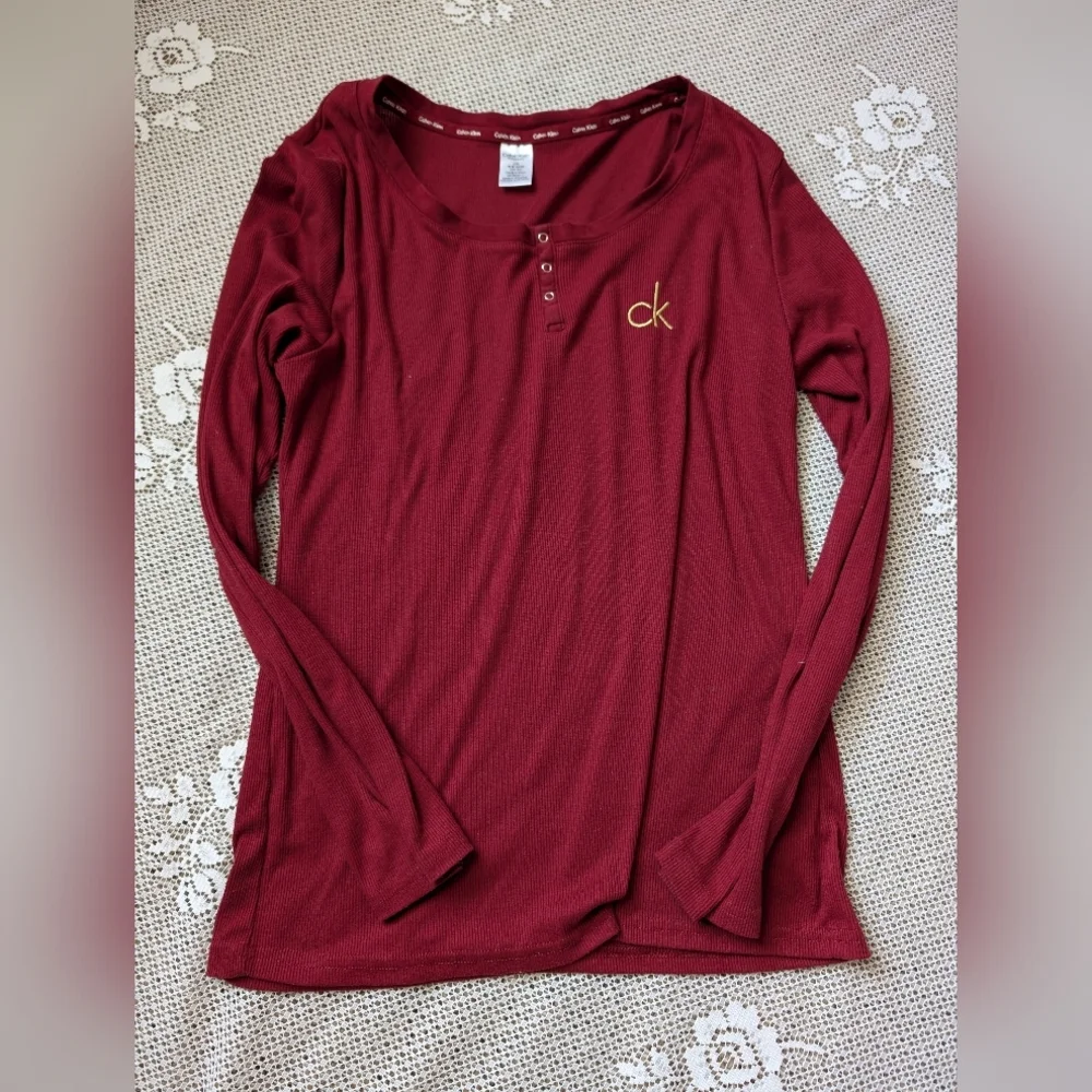 CALVIN KLEIN Loungewear Red size Large, BUNDLE of 5